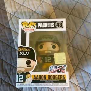 MVP AARON RODGERS POP football